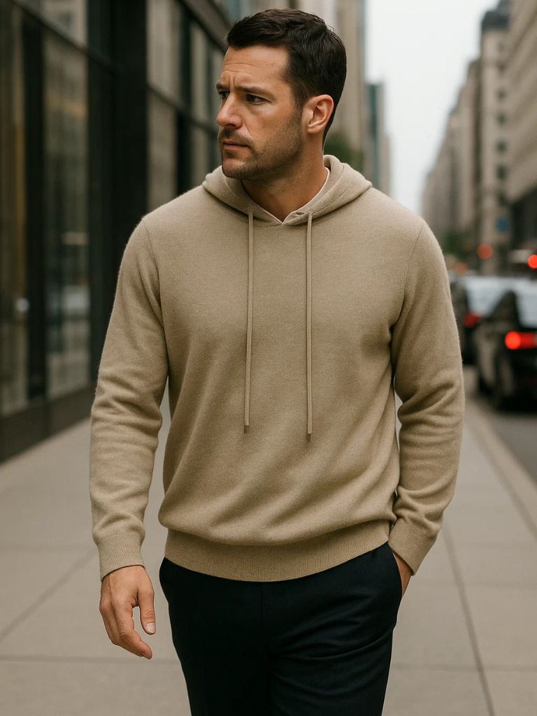 Men’s Cashmere Sweater – Soft Luxury Knit