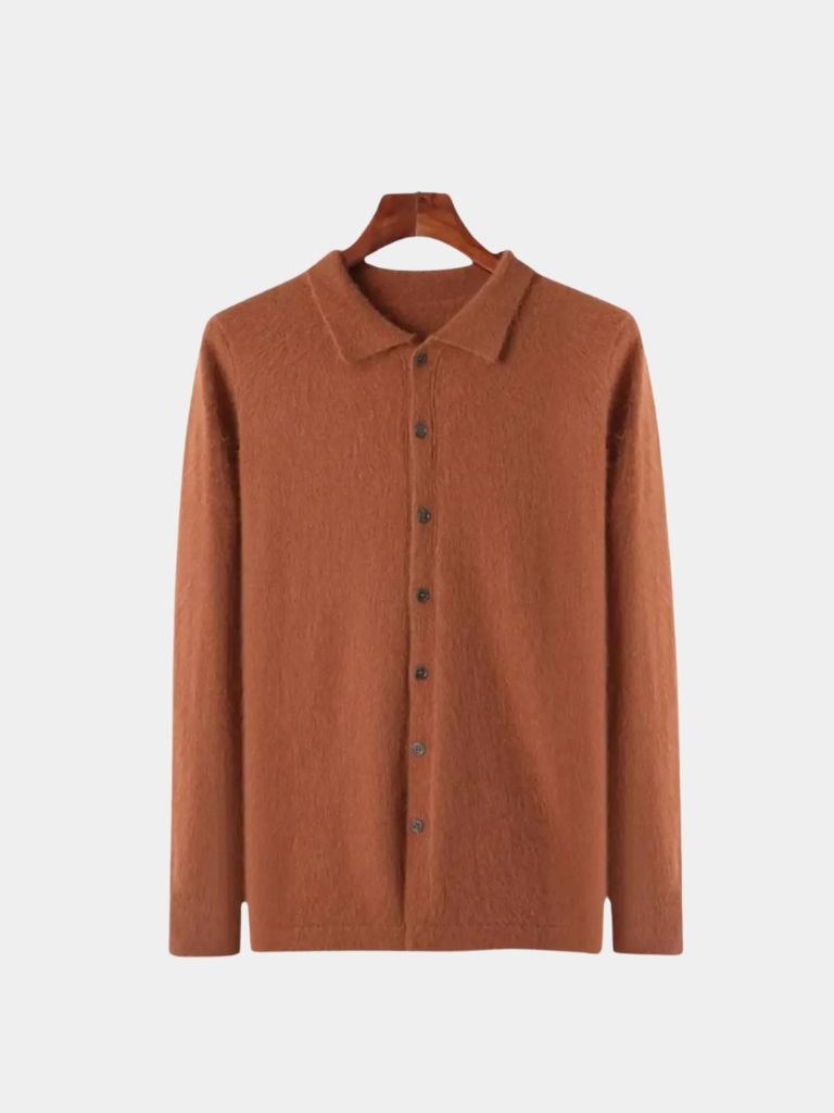 Men’s Cashmere Sweater – Polo Soft Luxury Knit