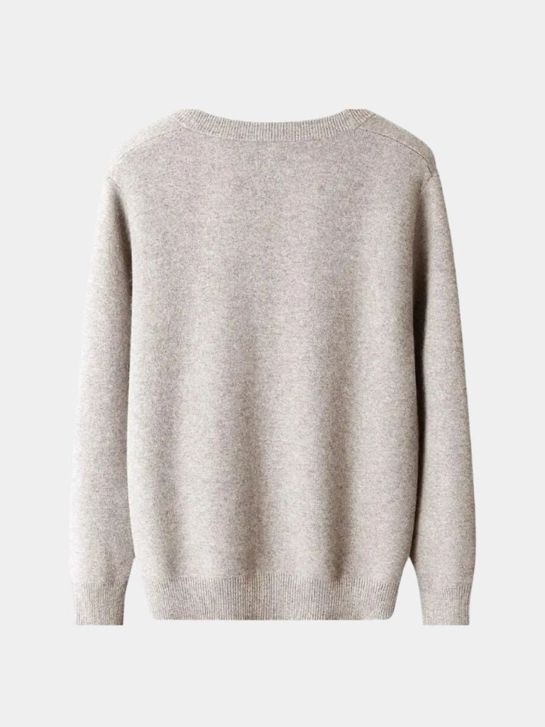 Men’s Cardigan Sweater – Merino Wool Neck Casual Everyday Knitwear