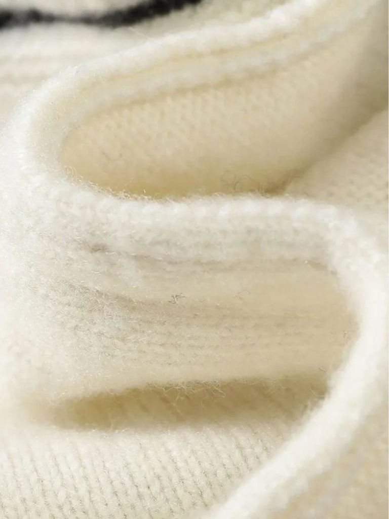 Men’s Knit Sweater – Wool Fair Isle Casual Everyday Knitwear