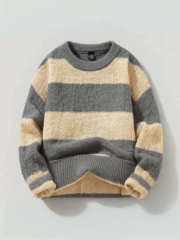 Men’s Knit Sweater – Minimalist Everyday Style