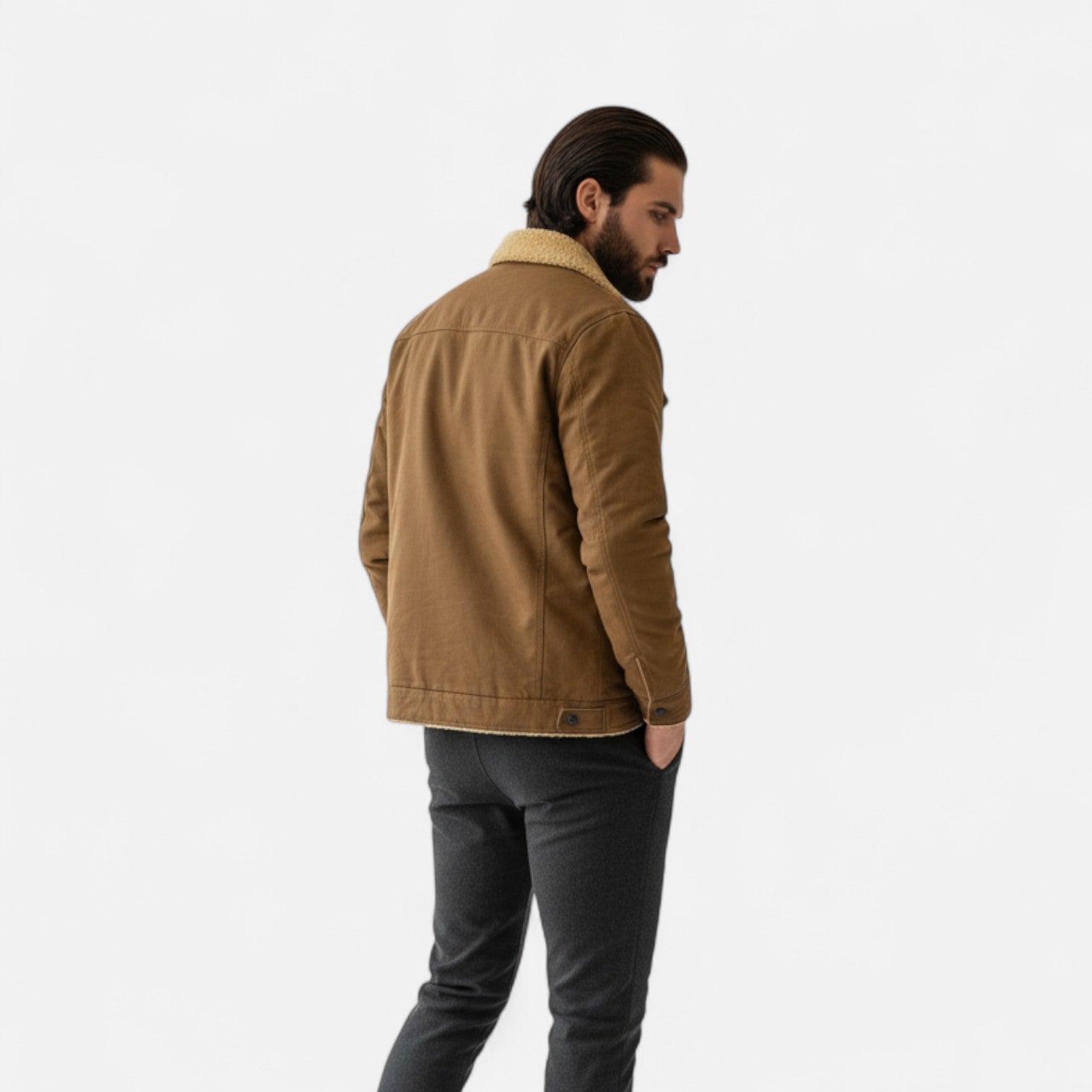 Men’s Casual Jacket – Winter Heritage Comfort