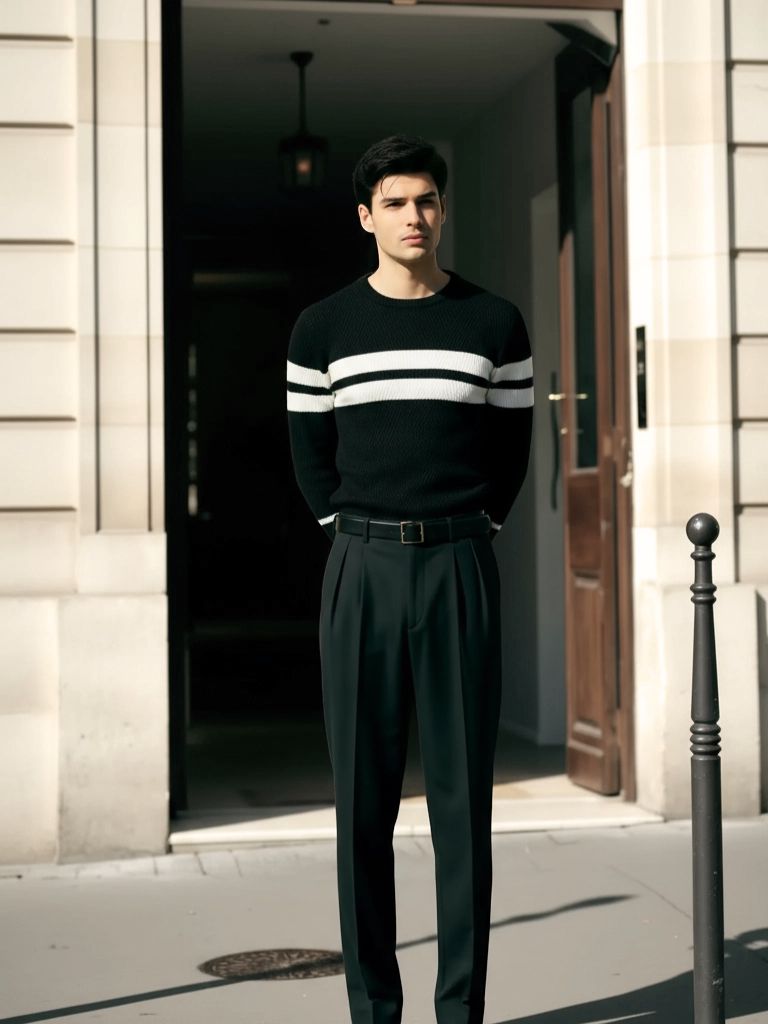 Men’s Knit Sweater – Essential Casual Everyday Knitwear