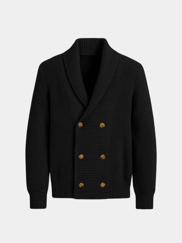 Men’s Cardigan Sweater – British Elegant Casual Everyday Knitwear