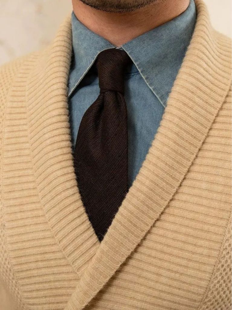 Men’s Cardigan Sweater – British Elegant Casual Everyday Knitwear