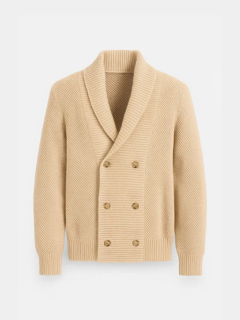 Men’s Cardigan Sweater – British Elegant Casual Everyday Knitwear
