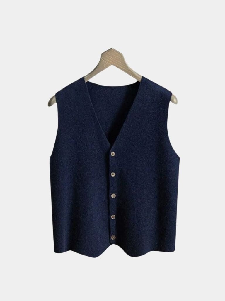 Men’s Cashmere Sweater – Vest Soft Luxury Knit