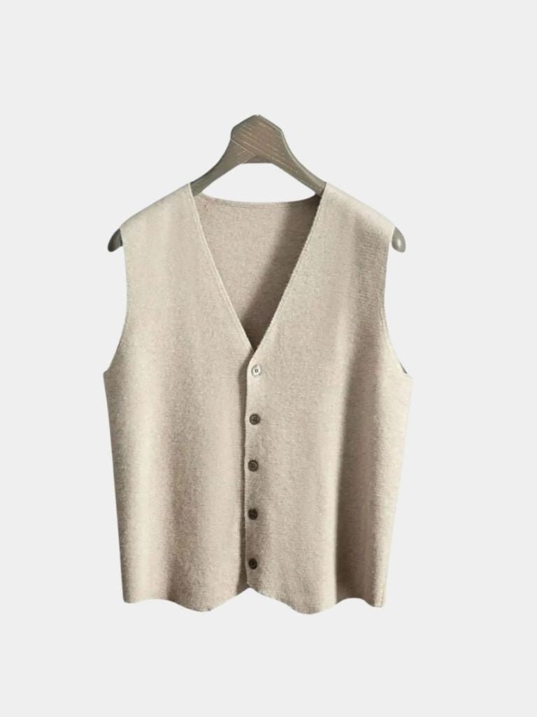 Men’s Cashmere Sweater – Vest Soft Luxury Knit