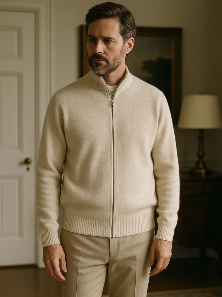 Men’s Cashmere Sweater – Soft Luxury Knit