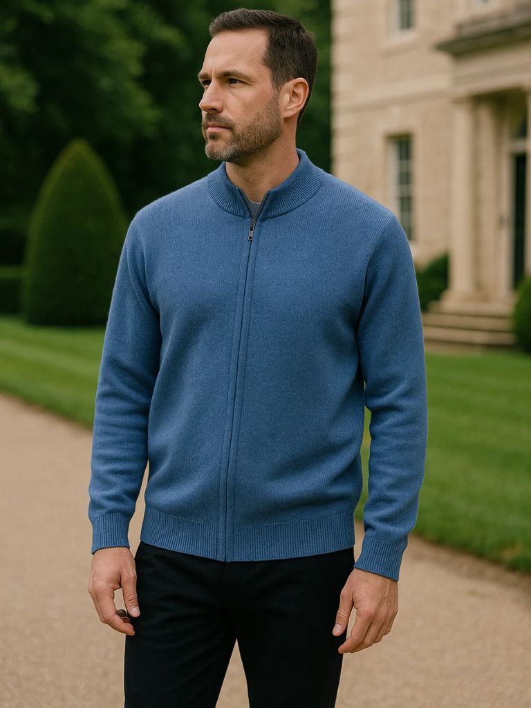 Men’s Cashmere Sweater – Soft Luxury Knit