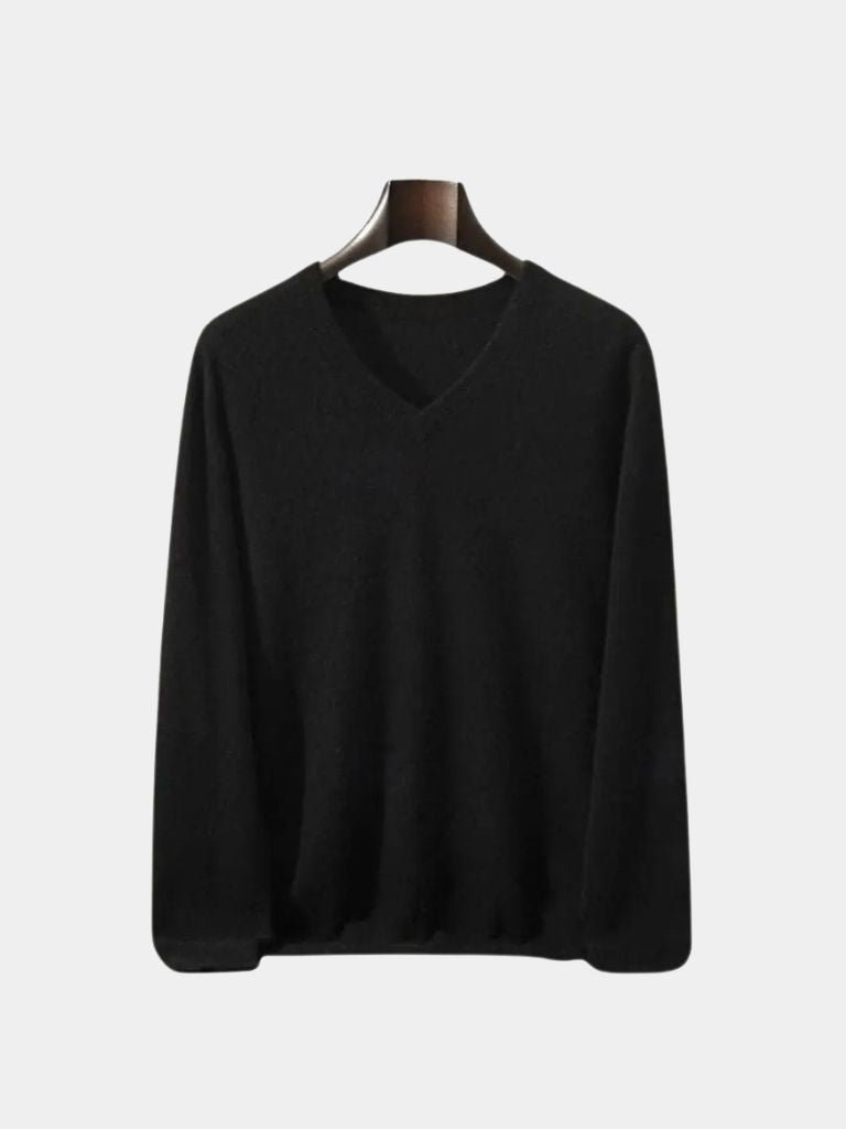 Men’s Cashmere Sweater – Neck Knitwear Soft Luxury Knit