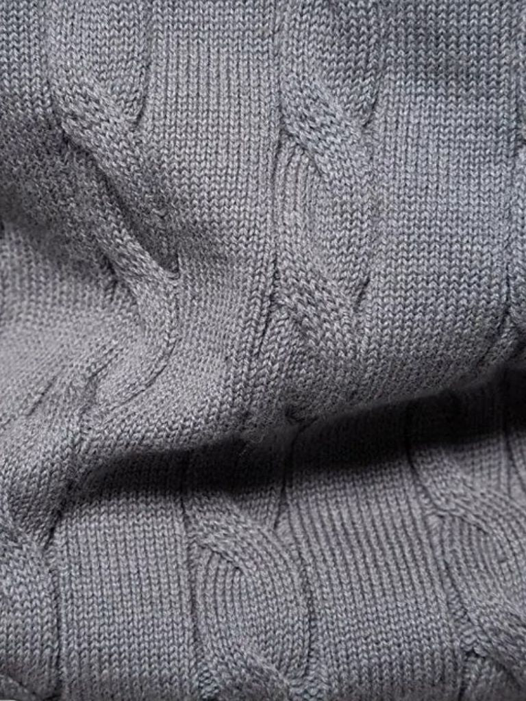 Men’s Knit Sweater – Cotton Crew Neck Casual Everyday Knitwear