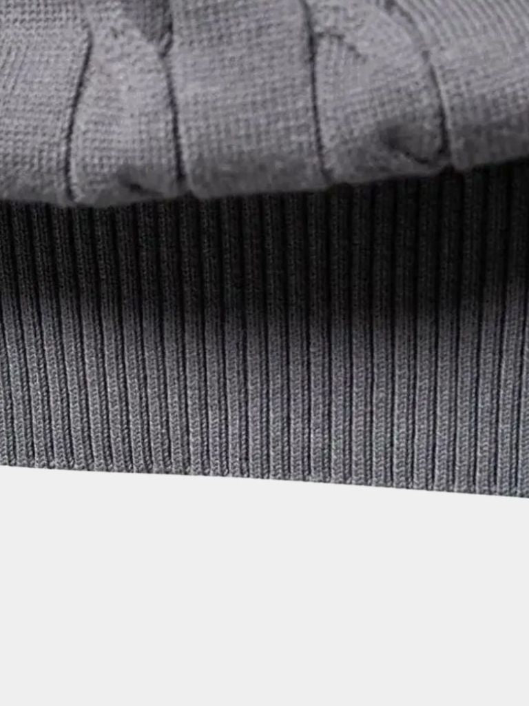Men’s Knit Sweater – Cotton Crew Neck Casual Everyday Knitwear