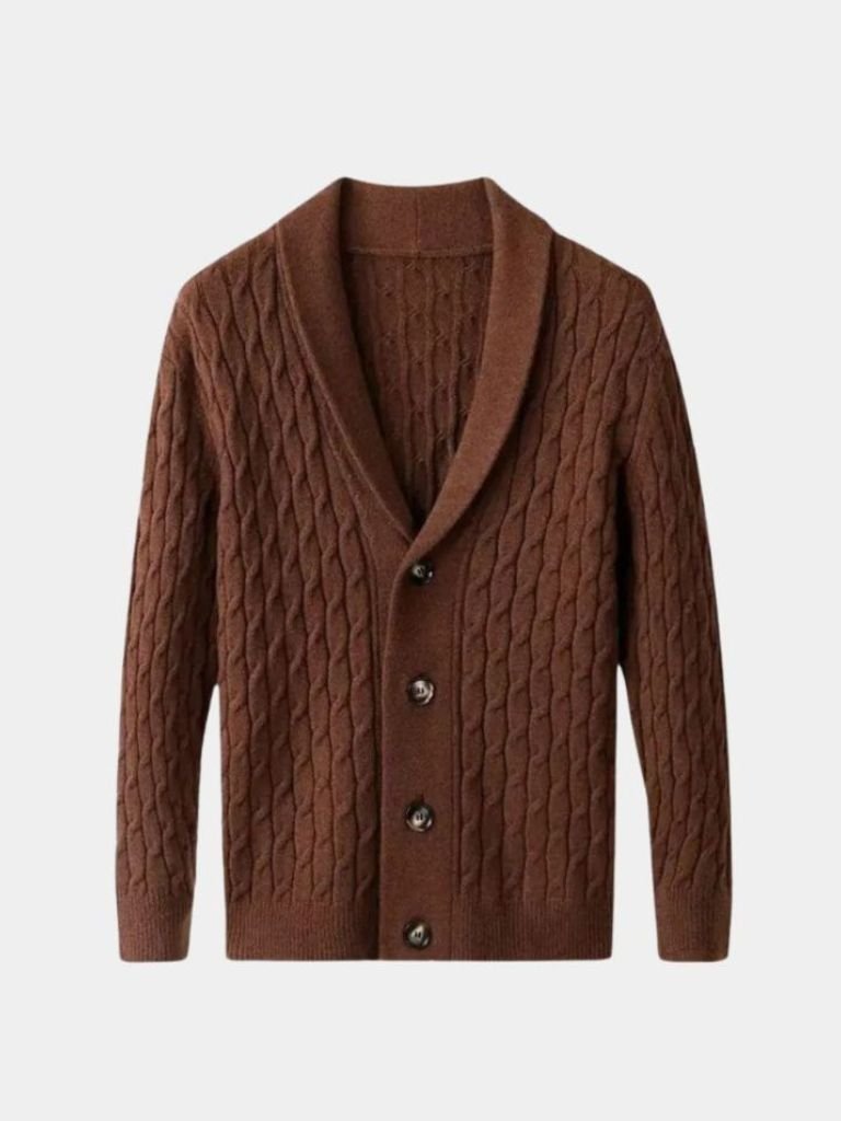 Men’s Cardigan Sweater – Cozy Casual Everyday Knitwear