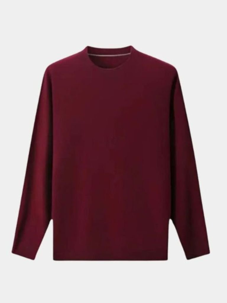 Men’s Knit Knit Sweater – Crew Neck Knitwear Casual Everyday Knitwear