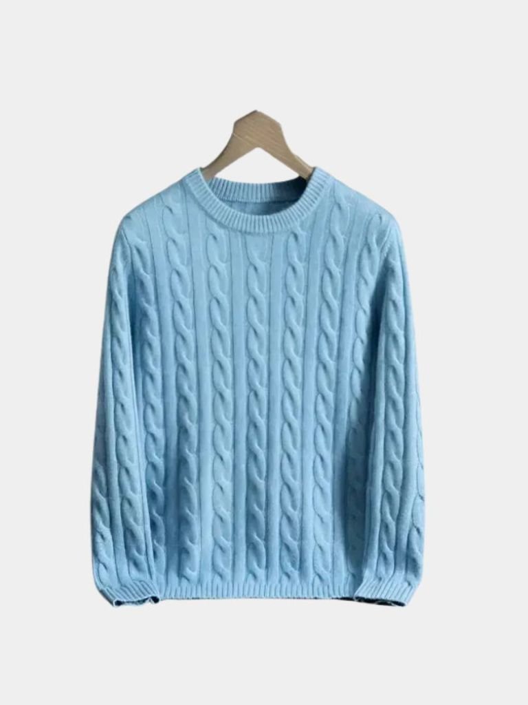 Men’s Cashmere Sweater – Essential Soft Luxury Knit