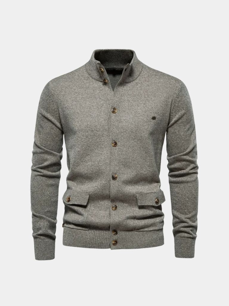 Men’s Cardigan Sweater – Essential Casual Everyday Knitwear