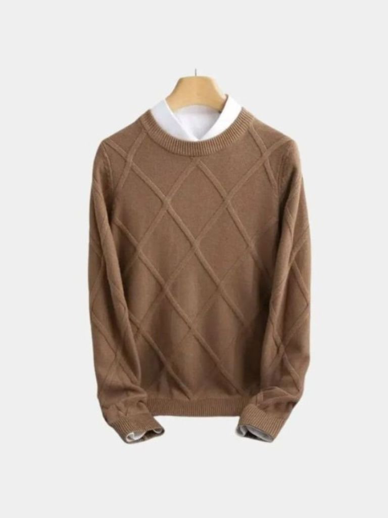 Men’s Cashmere Sweater – Fran ois Blanchet Soft Luxury Knit