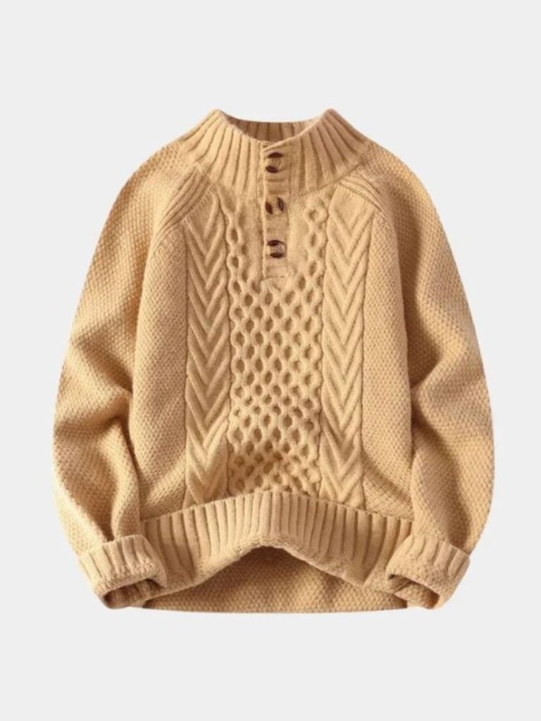 Men’s Knit Sweater – Giovanni Casual Everyday Knitwear