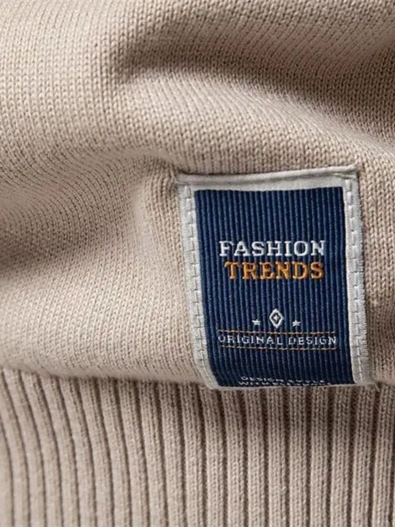 Men’s Knit Cardigan Sweater – Half Zip Knitwear Casual Everyday Knitwear