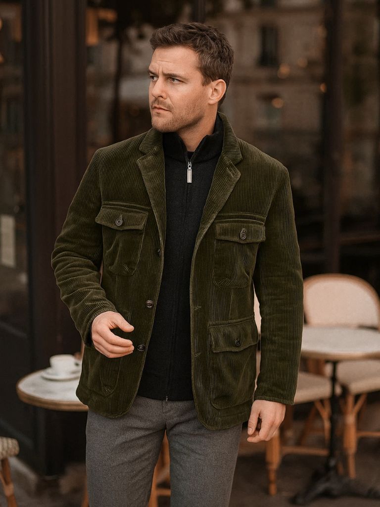 Men’s Jacket – Autumn Modern Everyday Design