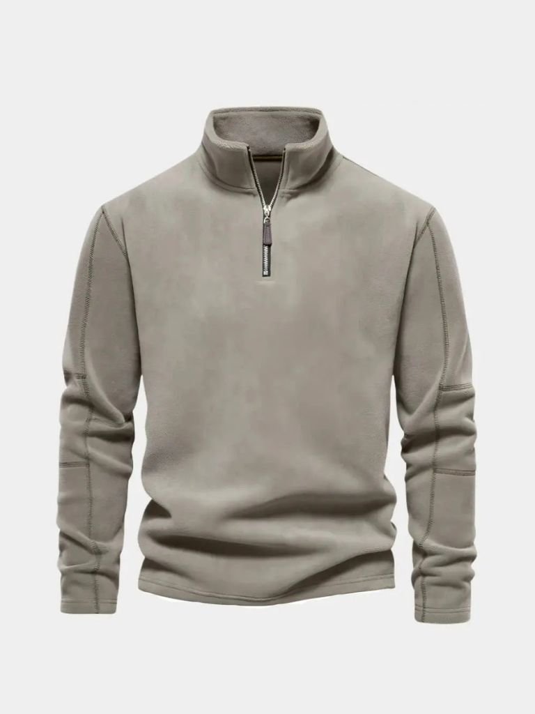 Men’s Fleece Jacket – Minimalist Cozy Winter Layer