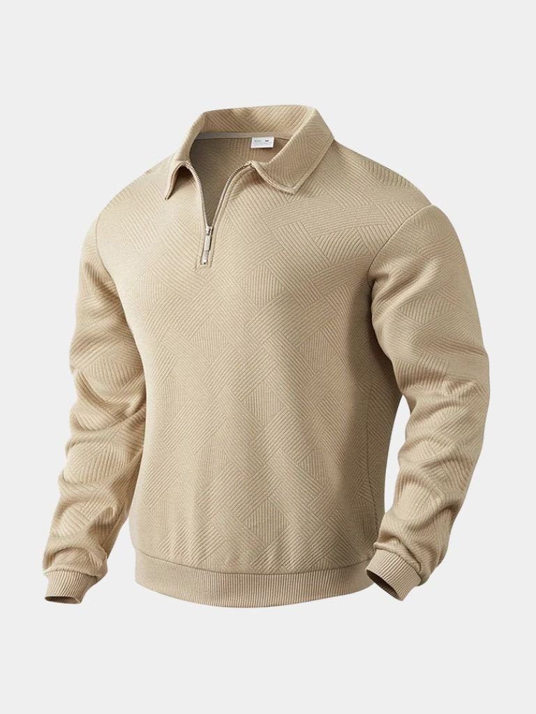 Men’s Knit Sweater – Sandmoor Luxe Casual Everyday Knitwear
