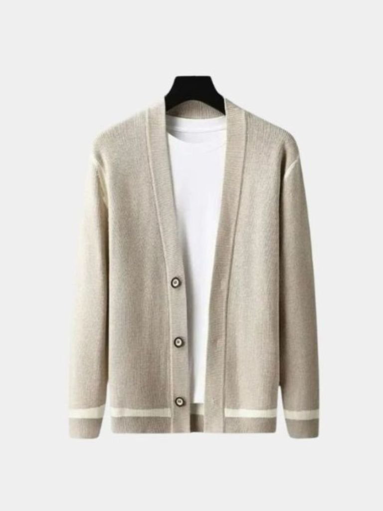 Men’s Cardigan Sweater – Soft Casual Everyday Knitwear