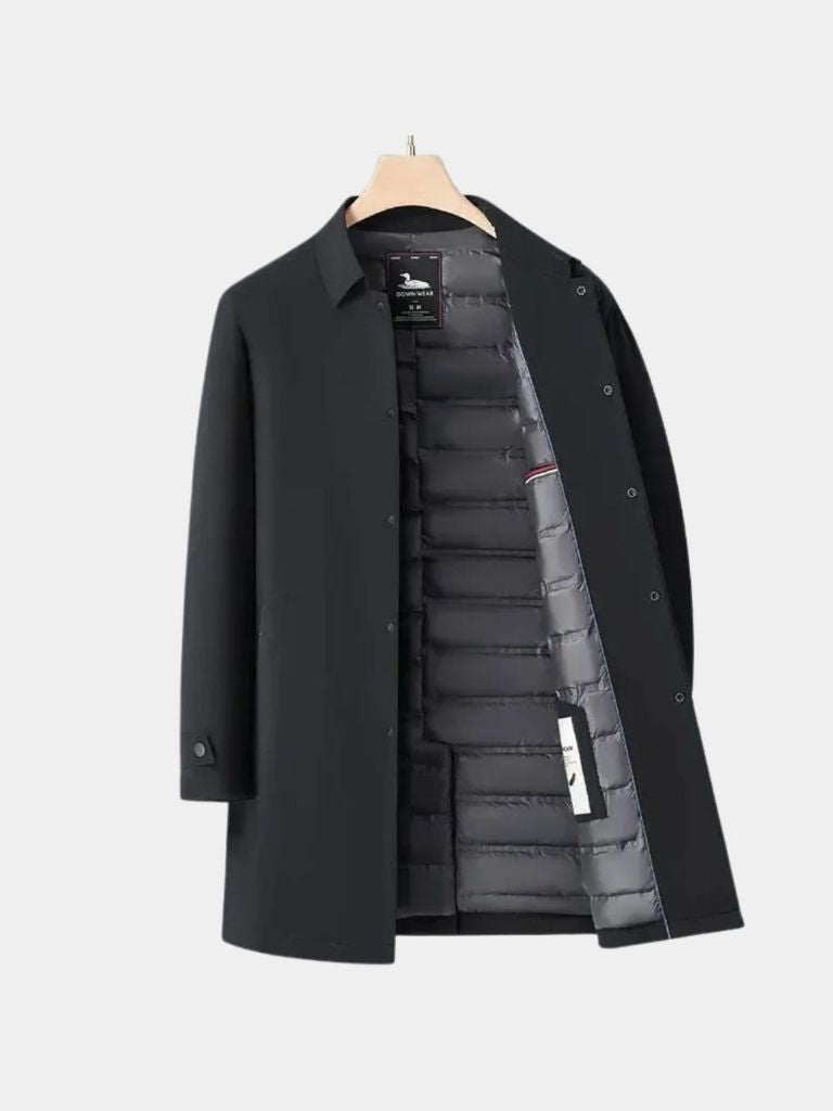 Men’s Overcoat – Wool Classic Winter Style