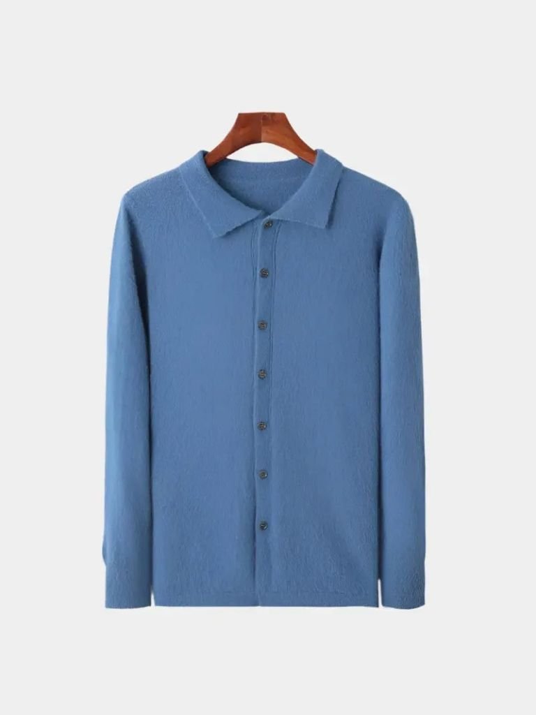Men’s Cashmere Sweater – Polo Soft Luxury Knit