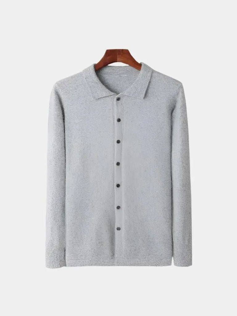 Men’s Cashmere Sweater – Polo Soft Luxury Knit