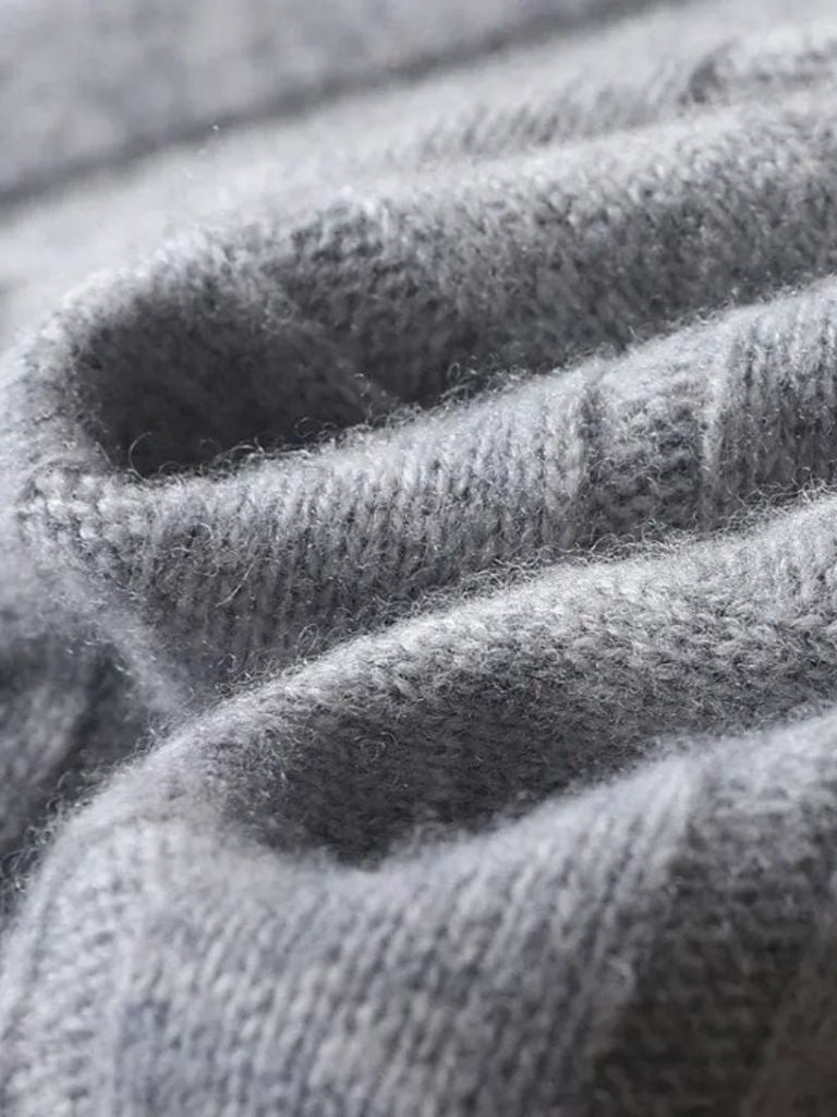 Men’s Knit Sweater – Merino Wool Pullover Casual Everyday Knitwear