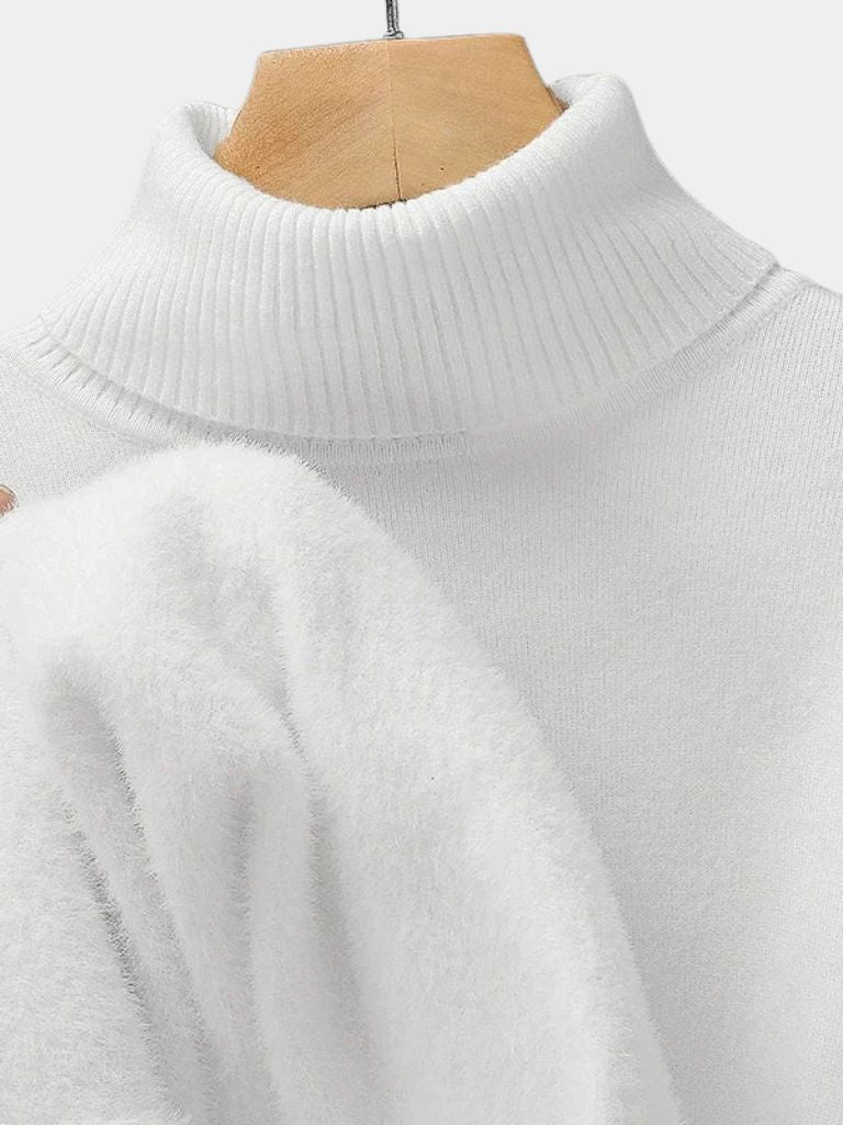 Men’s Sweater – Aurelius Wool Turtleneck Modern Everyday Design