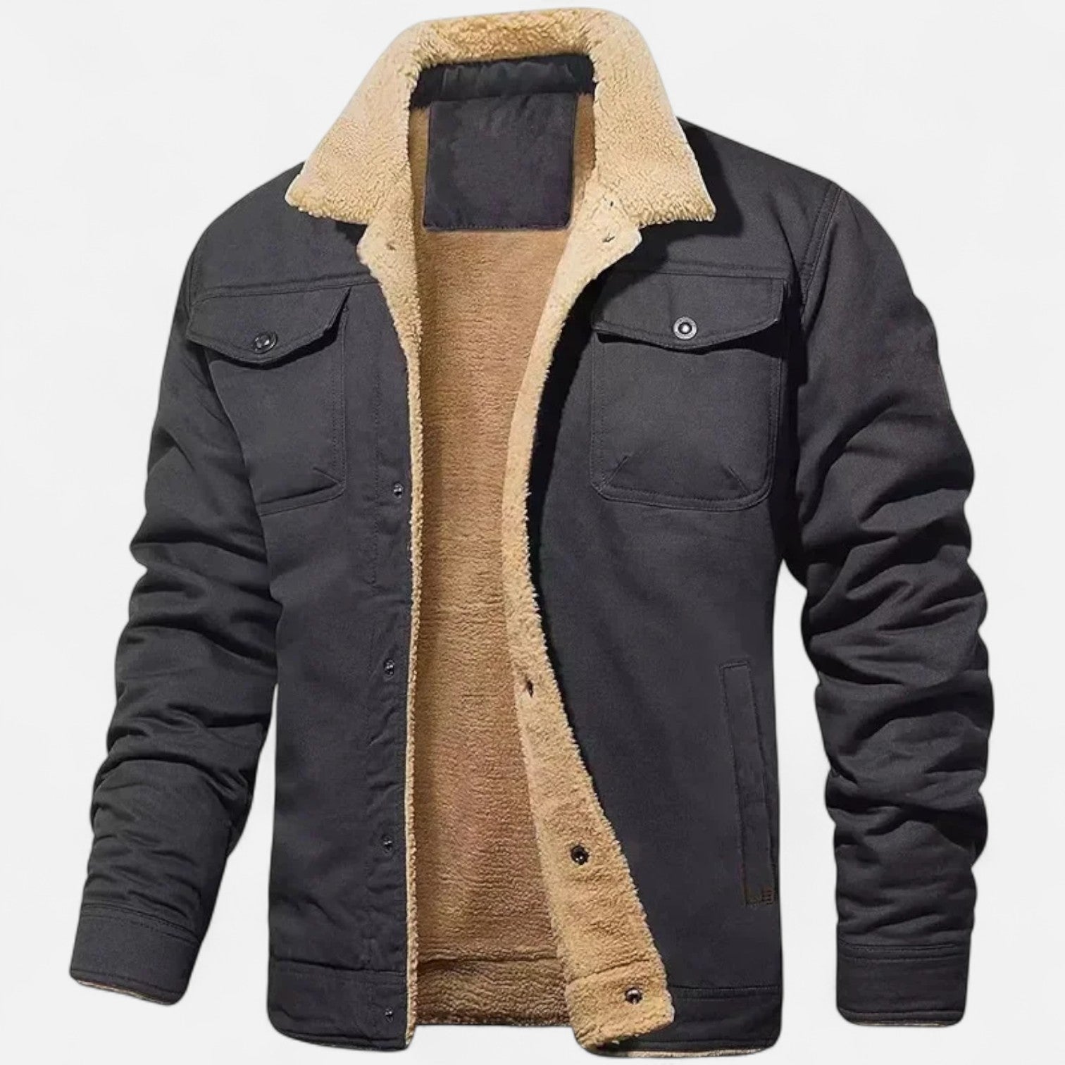 Men’s Casual Jacket – Winter Heritage Comfort