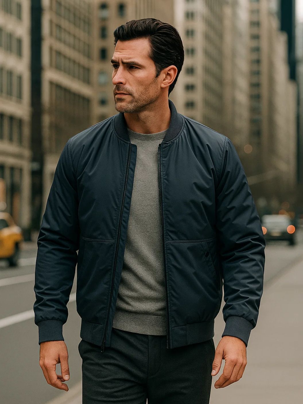 Men’s Bomber Jacket – Savoy Heritage Modern Streetwear Fit