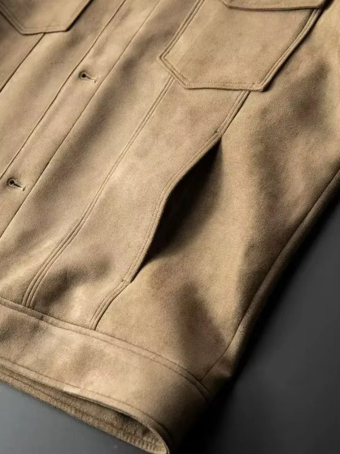 Men’s Aviator Jacket – Laurent Vintage Flight Style