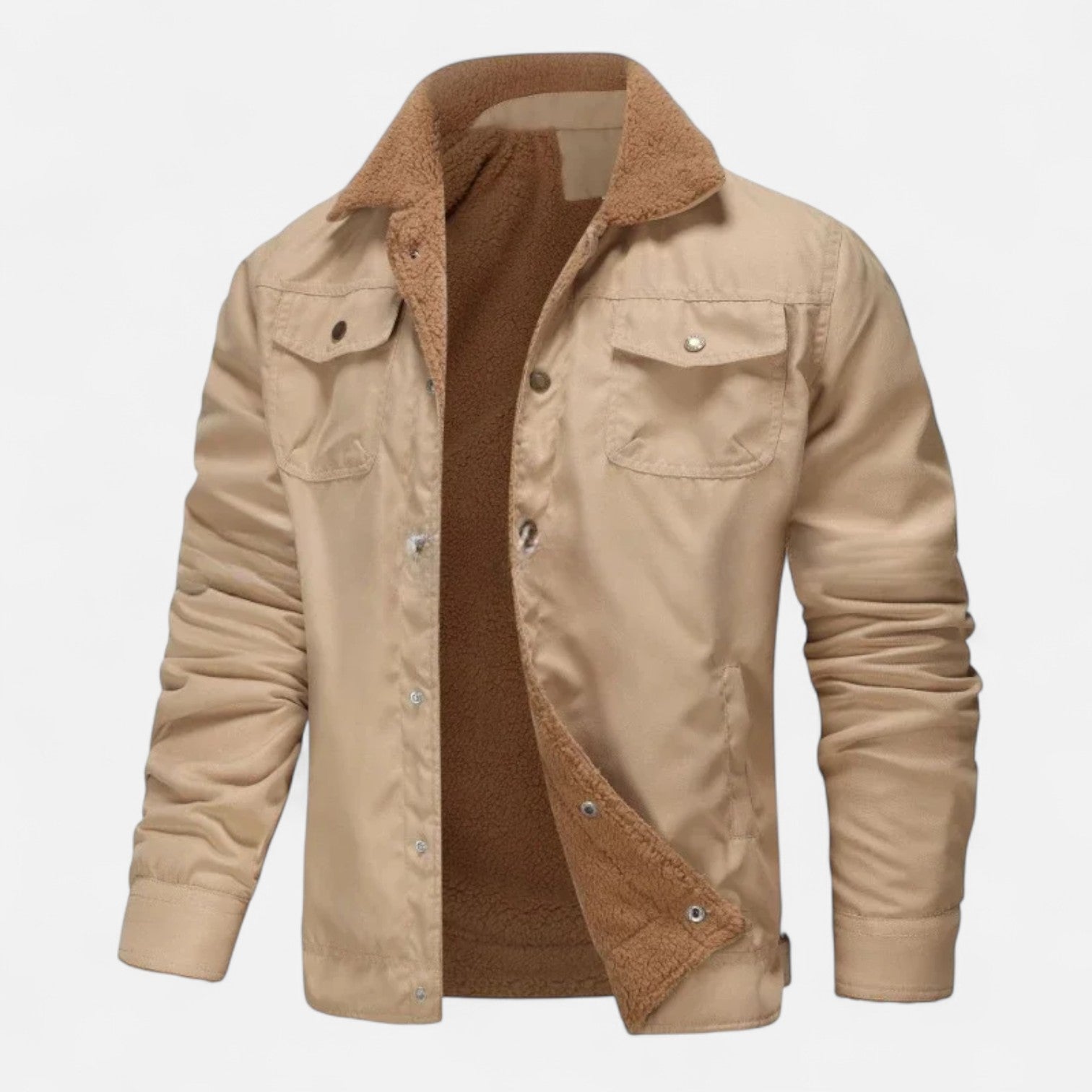 Men’s Casual Jacket – Winter Heritage Comfort