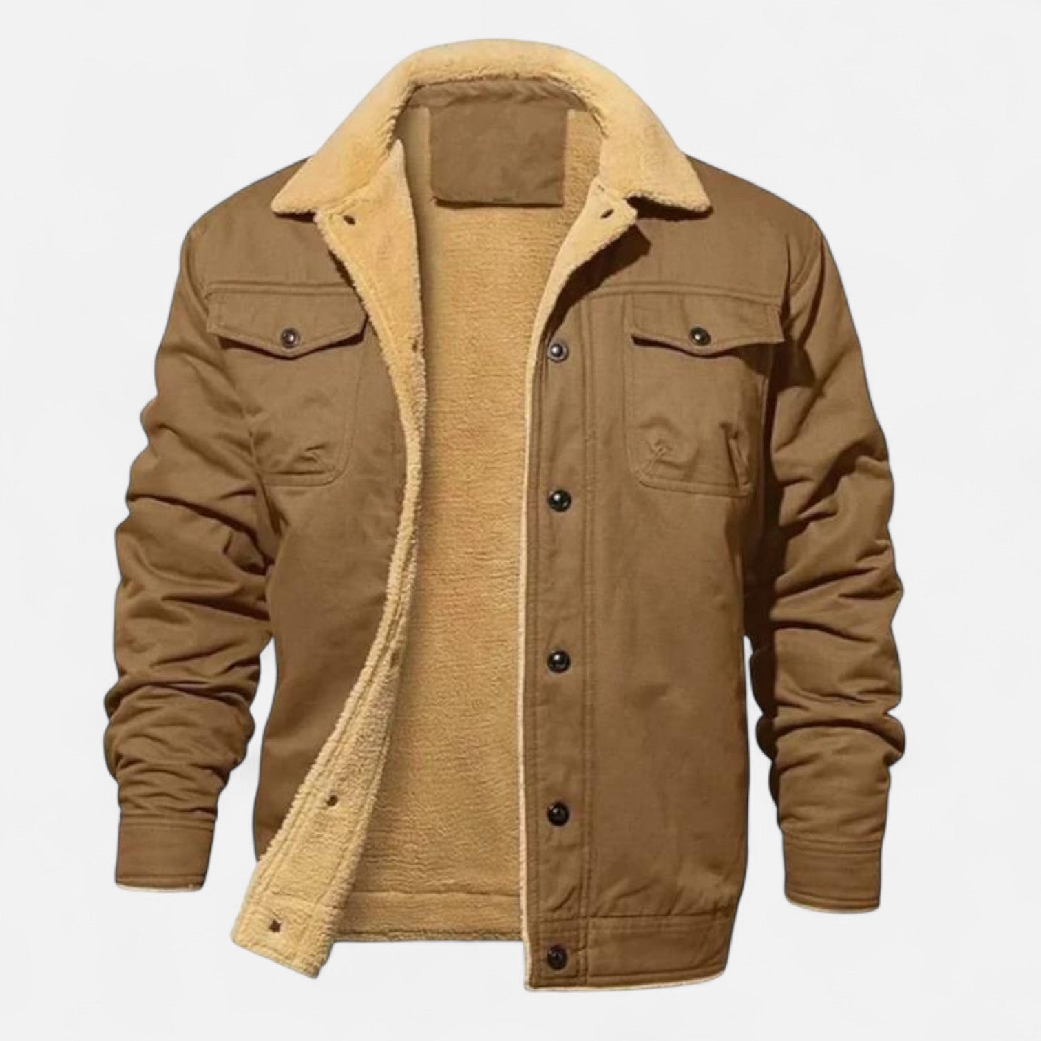 Men’s Casual Jacket – Winter Heritage Comfort