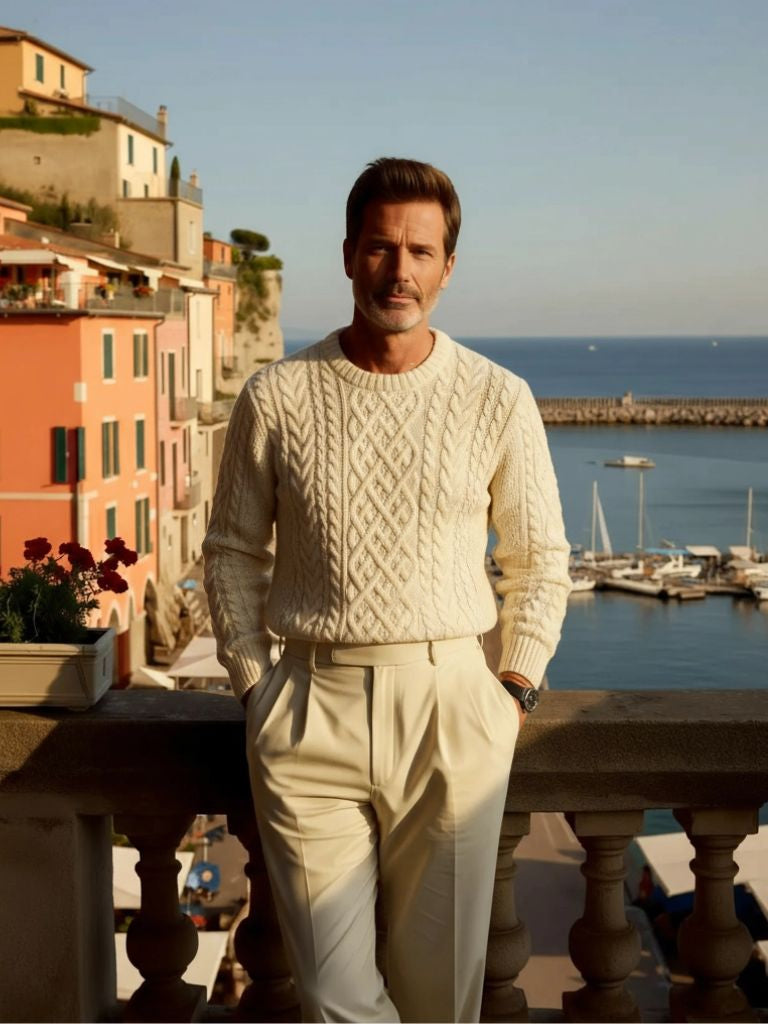 Men’s Knit Sweater – The Belmont Casual Everyday Knitwear