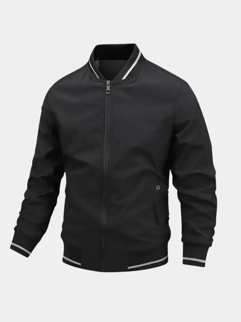Men’s Bomber Jacket – Baseball Modern Streetwear Fit