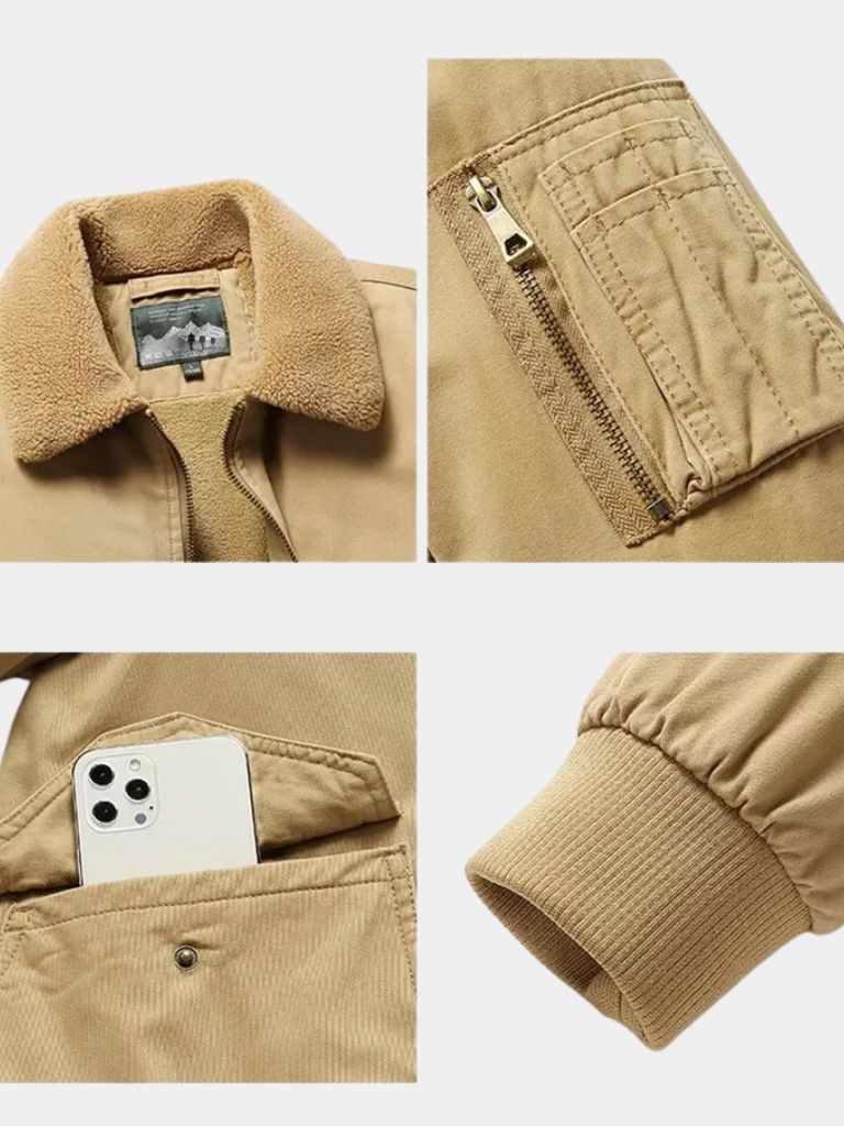 Men’s Fleece Jacket – Cozy Winter Layer