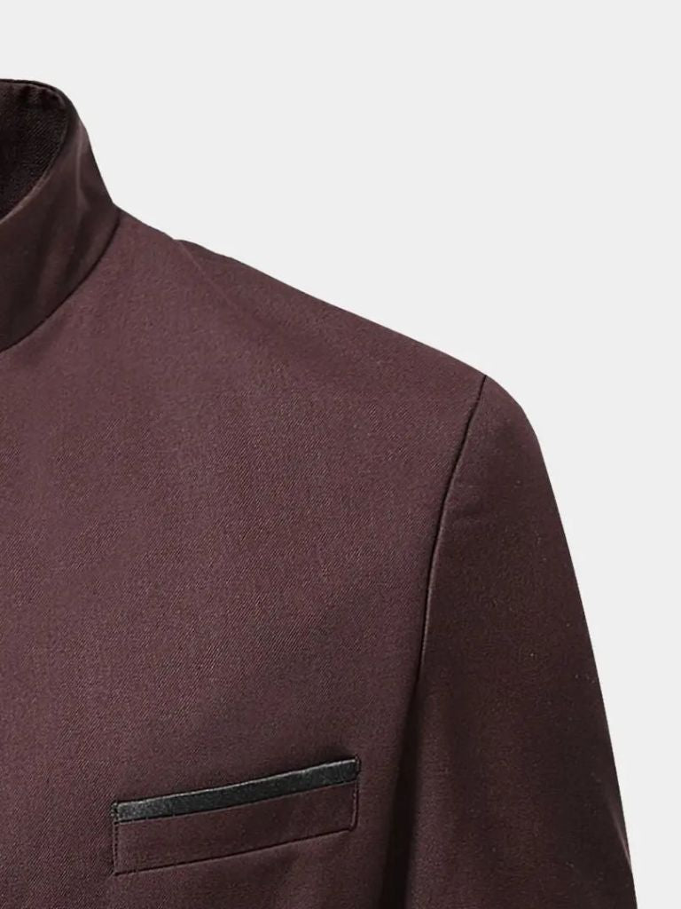 Men’s Jacket – Elegant Collar Modern Everyday Design