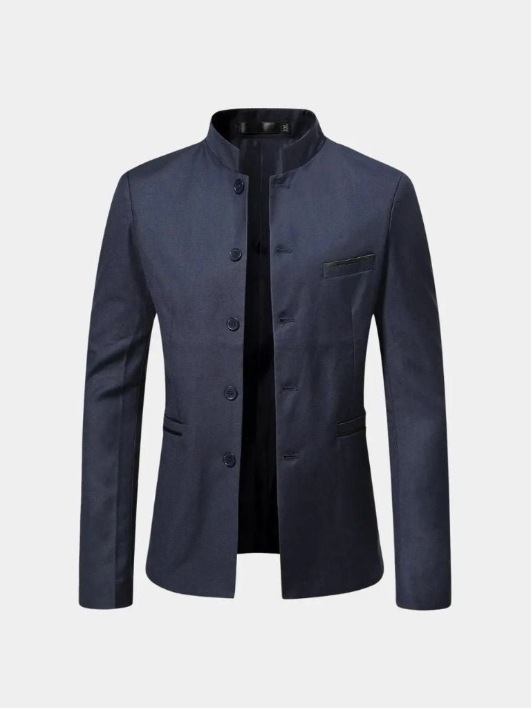 Men’s Jacket – Elegant Collar Modern Everyday Design