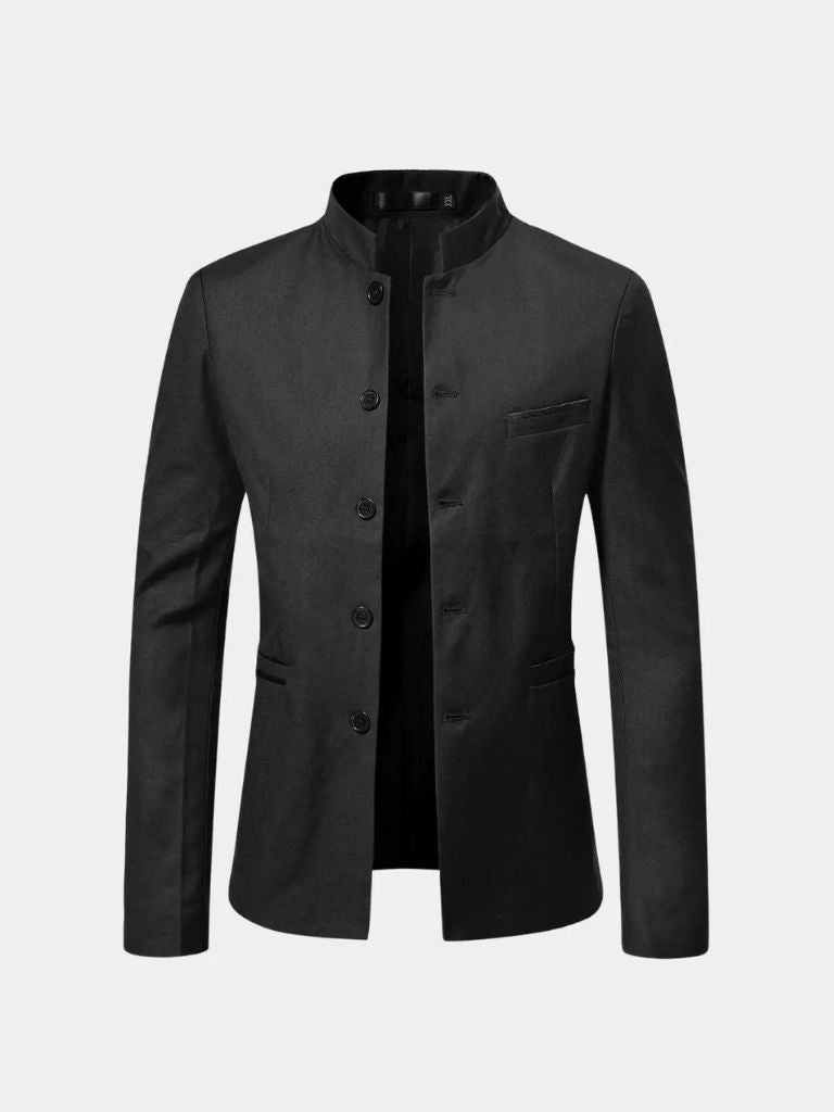 Men’s Jacket – Elegant Collar Modern Everyday Design