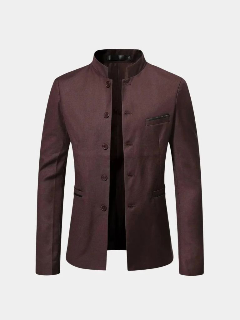 Men’s Jacket – Elegant Collar Modern Everyday Design