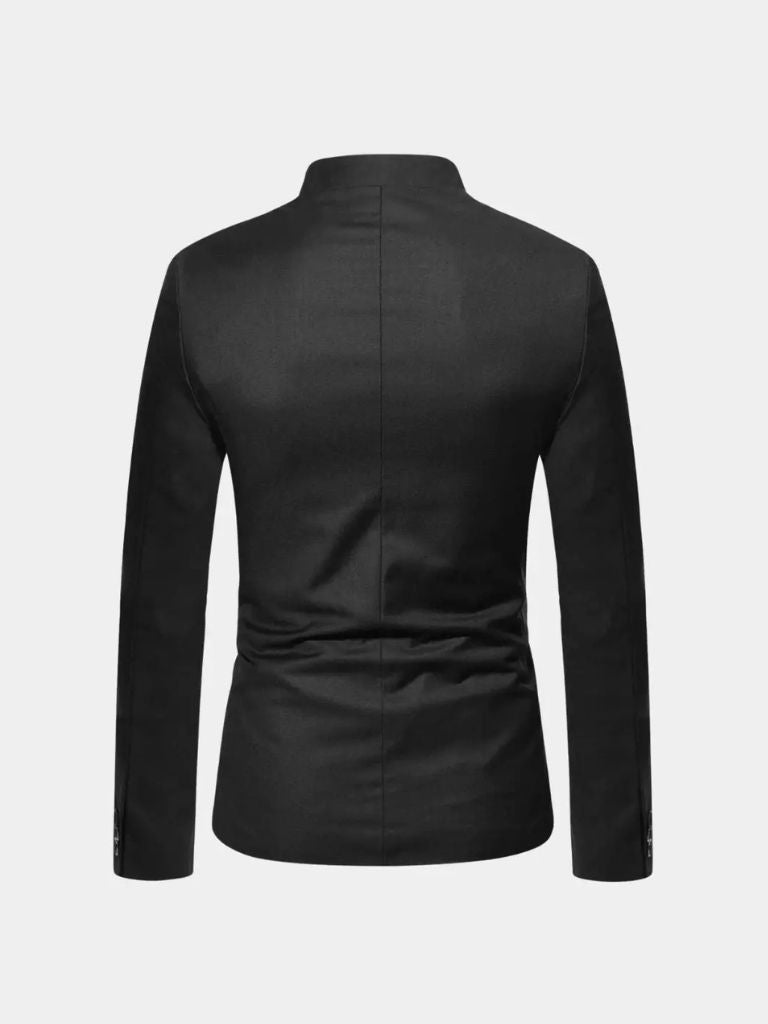 Men’s Jacket – Elegant Collar Modern Everyday Design