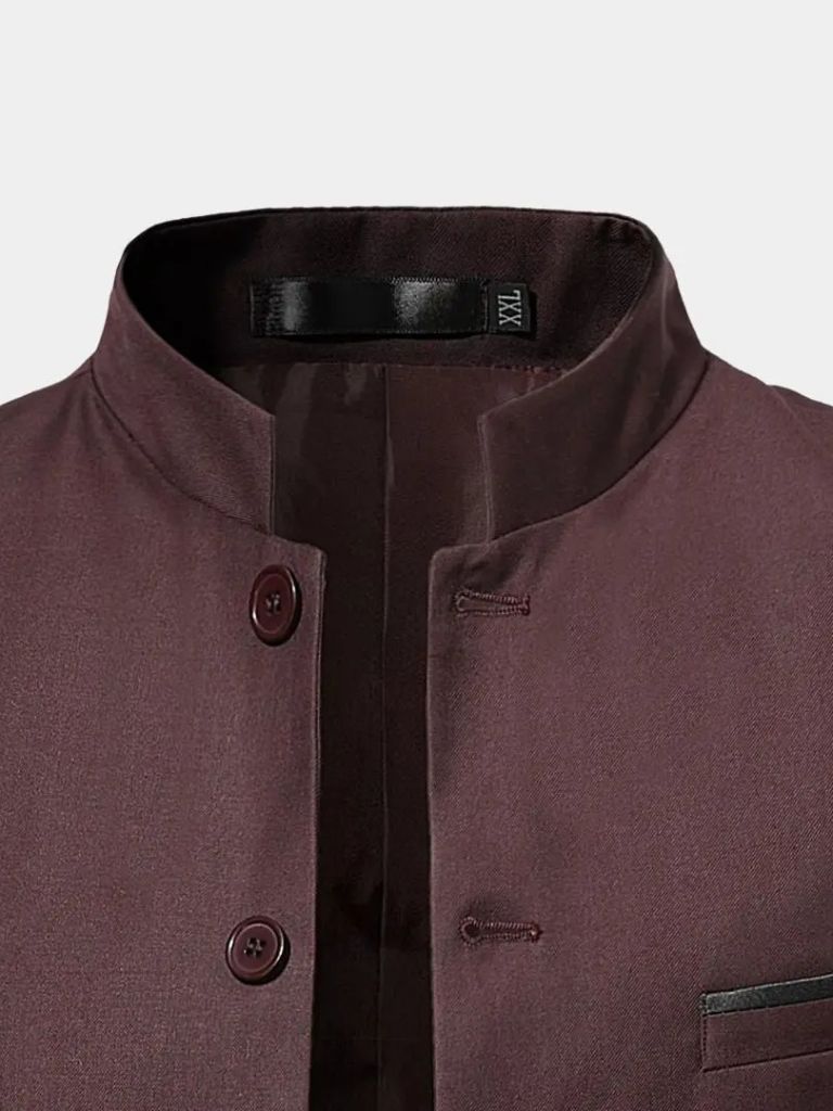 Men’s Jacket – Elegant Collar Modern Everyday Design