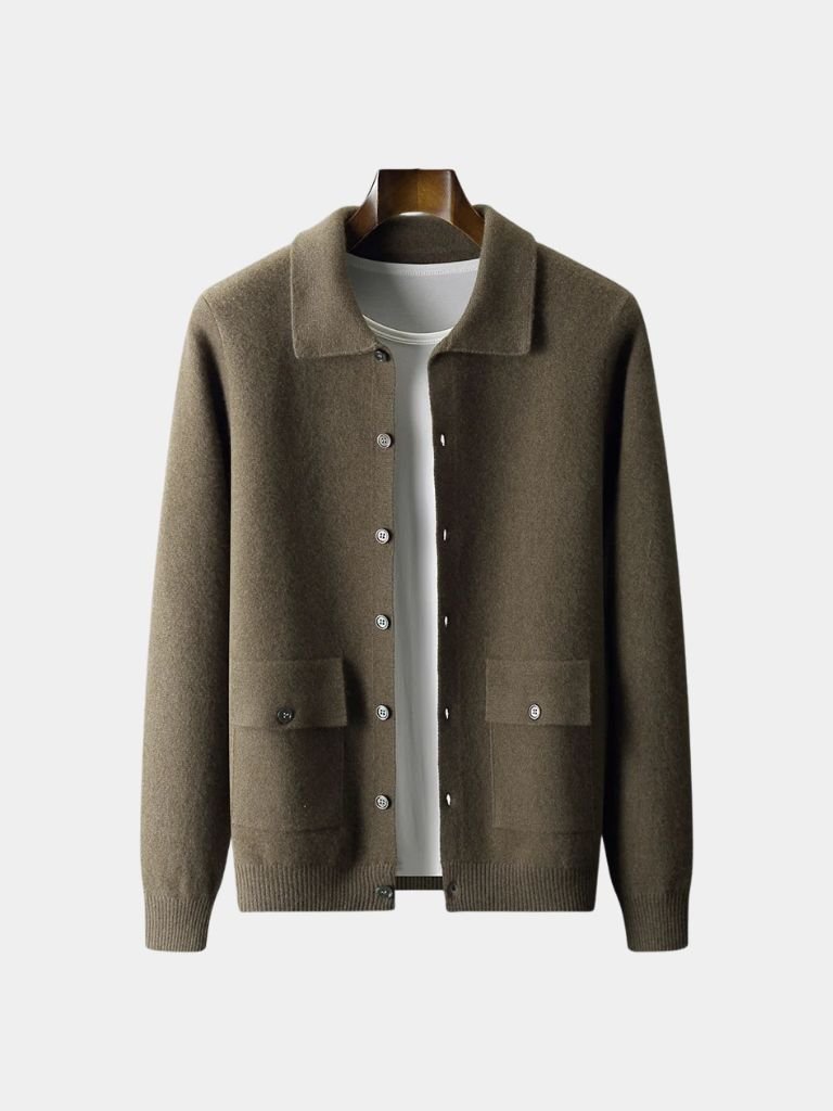 Men’s Cashmere Sweater – Essential Soft Luxury Knit
