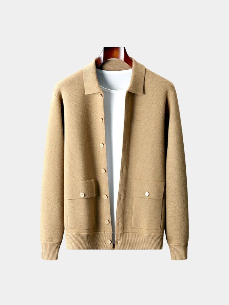 Men’s Cashmere Sweater – Essential Soft Luxury Knit