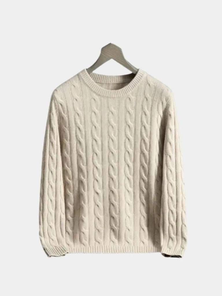 Men’s Cashmere Sweater – Essential Soft Luxury Knit